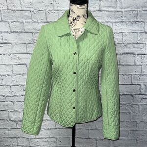 Briggs New York Women’s Quilted Jacket Green, Size small
